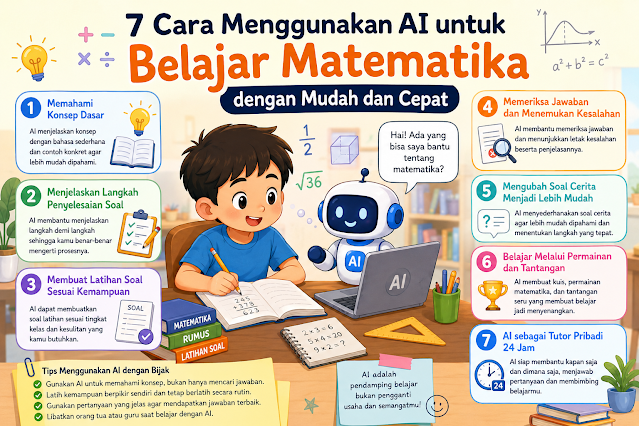 7 Cara Menggunakan AI untuk Belajar Matematika dengan Mudah dan Cepat
