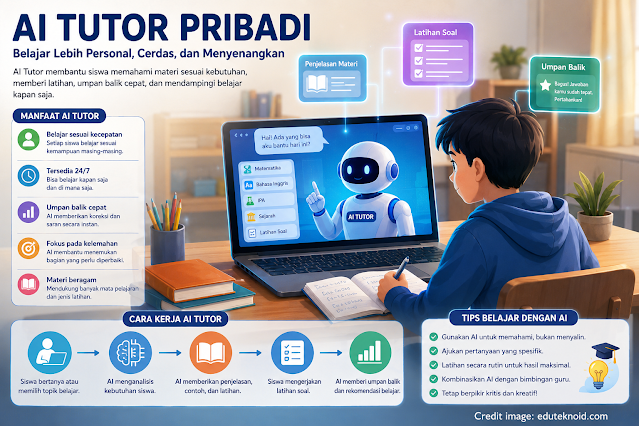 AI Tutor Pribadi Tren Pendidikan 2026 yang Mengubah Cara Belajar Siswa Tanpa Menggantikan Guru