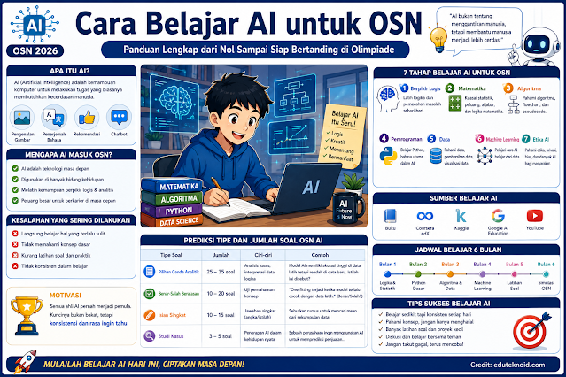 Cara Belajar AI untuk OSN Panduan Lengkap dari Nol Sampai Siap Bertanding di Olimpiade