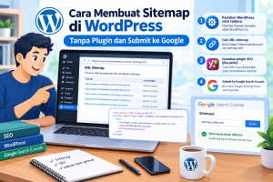 Cara Membuat Sitemap di WordPress Tanpa Plugin dan Submit ke Google