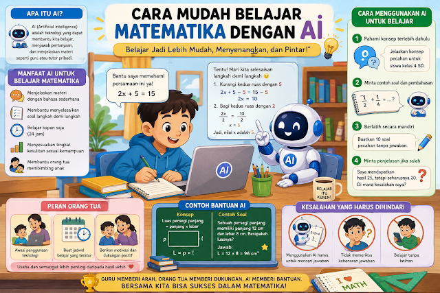 Cara Mudah Belajar Matematika dengan AI untuk Siswa