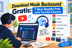 Download Musik Backsound Gratis 7 Situs Royalty Free untuk YouTube & Konten