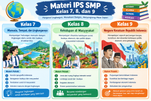 Materi IPS SMP Kelas 7, 8, dan 9