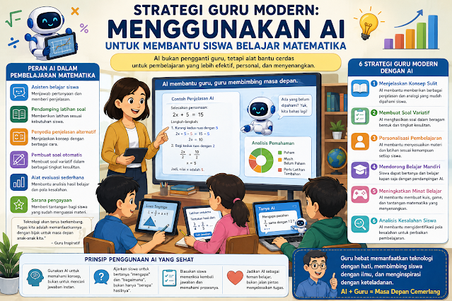 Strategi Guru Modern Menggunakan AI untuk Membantu Siswa Belajar Matematika