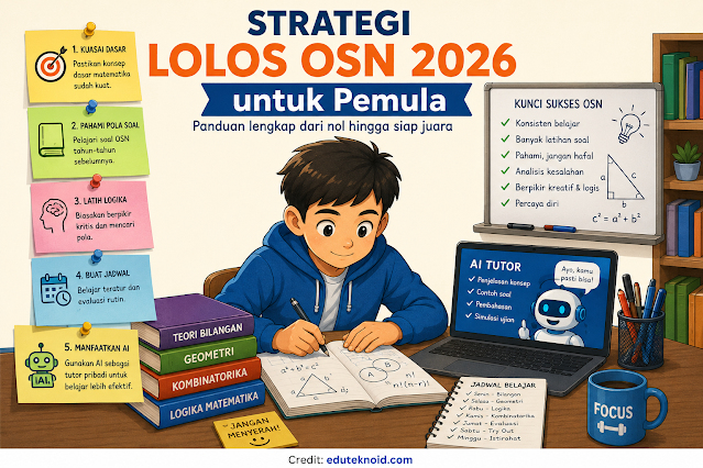 Strategi Lolos OSN 2026 untuk Pemula Panduan Lengkap dari Nol hingga Siap Juara