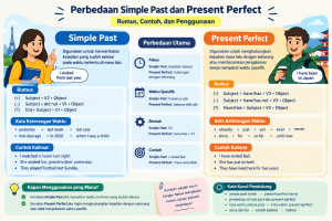 perbedaan simple past dan present perfect
