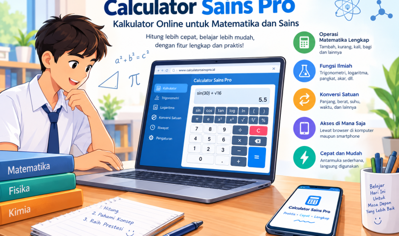 Calculator Sains Pro